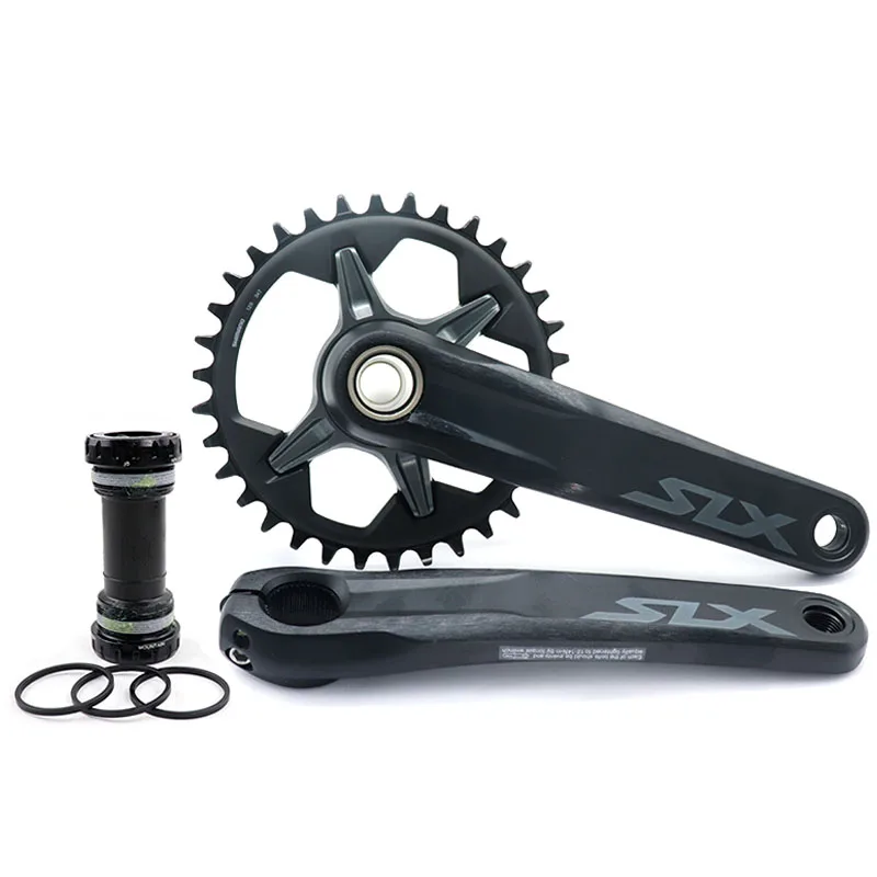 Новый SHIMANO DEROE SLX FC M7100 Crankset 12 Скоростей 32T 34T 170 мм 175 HOLLOWTECH II MTB Crankset|Шатун и передняя