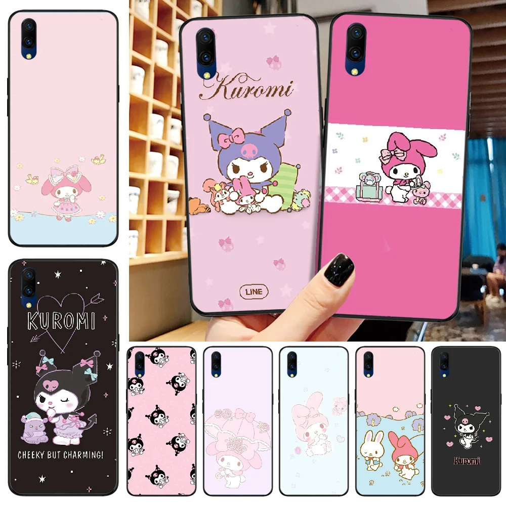 ByLoving Kuromi Colorful Cute TPU Soft Silicone Phone Case Cover For VIVO X23 Magic X21 20 30 X21UD X20 21 9S 9 Plus X play 6 | Мобильные