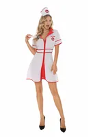 Plus Size Sexy Nurse Uniform Costume Suit Women Doctor Role Play Outfits 1