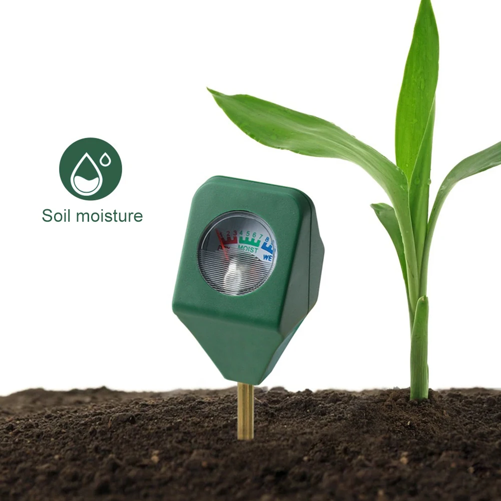 Mini Portable Hygrometer Tester Soil Moisture Temperature Meter Detector Garden Plant Flower Potted Soil Analyzer Tool Accessory surface tester