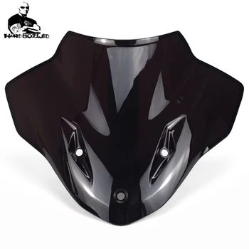 

Motorcycle Motorbike Windshield Screen For BMW S1000R S 1000R 1000 R 2014-2015 Double Bubble Windscreen Wind Deflectors Air Flow