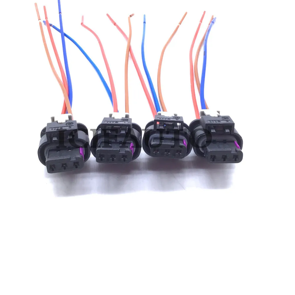 

0263009525 4973213 LR010927 8A6T-15K859-AA PDC Parking Sensor Plug Pigtail Connector Wire For Ford Jaguar Land Range Rover Volvo