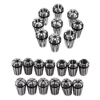 

9Pcs Er16 1/8 To 3/8 Inch Spring Collet Chuck Collet & 13Pcs Er11 Collet Chuck Spindle Er-11 Collet Lathe Tool Holder