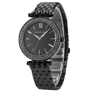 

Diamond Ring Calendar Watch Steel Belt Quartz Watch Simple Watch Waterproof Casual Wrist Watch For Men And Women Men Watches