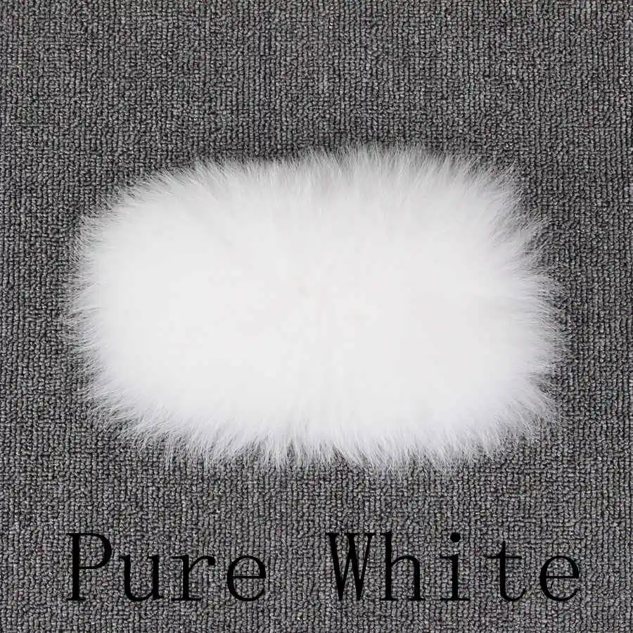 pure white Короткая шуба из натурального Лисьего меха QC8094 натуральный Лисий Мех Длинный жилет настоящий жилет из лисьего меха с капюшоном зима высокого качества Женская лиса - Цвет: pure white
