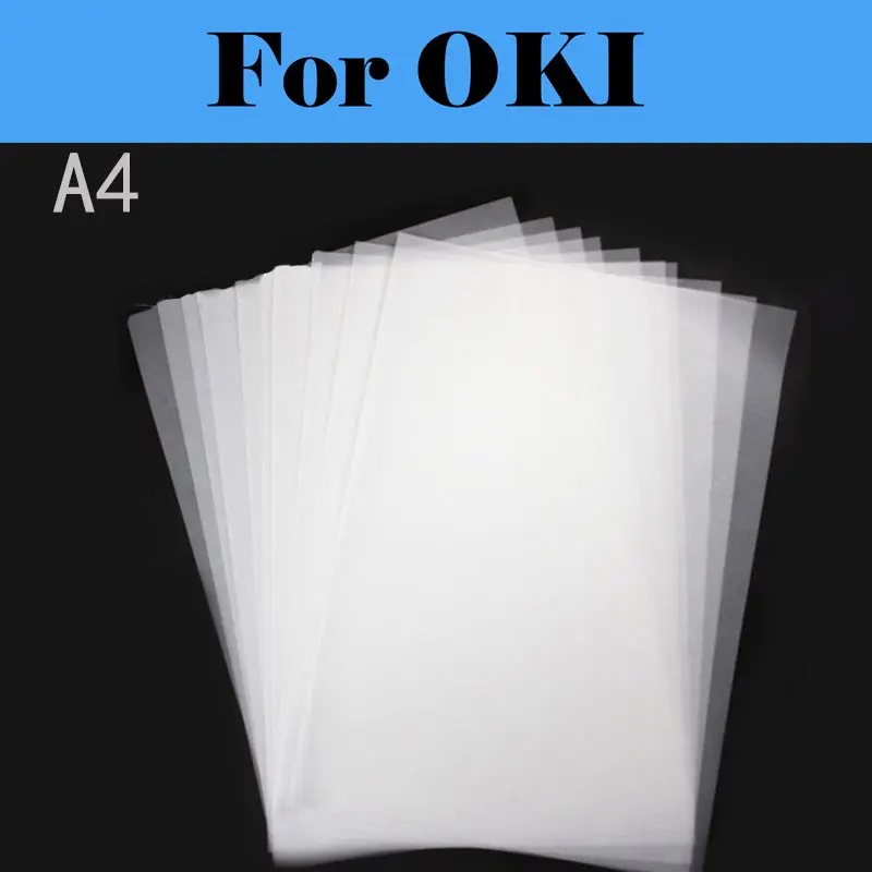

100pcs Copy Transfer Printing Drawing Paper Sulfuric Acid Paper For OKI C712dn MB760+ MC362w MC363dn MC573dn OkiData