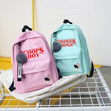 Странные Вещи Сезон 3 рюкзак для мужчин/wo мужчин обратно в школу холст рюкзак ноутбук путешествия рюкзаки хараджуку мужской/женский Sac Dos