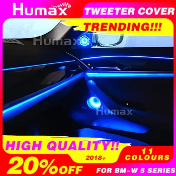 

Front rear door tweeter center control mid speaker side door loudspeaker LED glow lamp tweeter bocinas for bm-w g30 a set 11 pcs