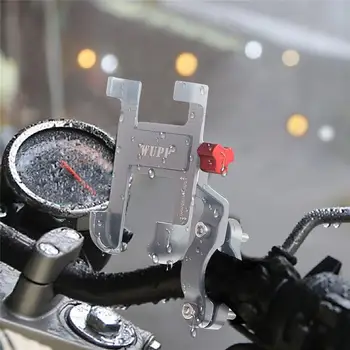 

Phone Holder Bicycle Handlebar Phone Mount Multi-functional Mobile Phone Rack Motorcycle Aluminum Alloy Phone Holder