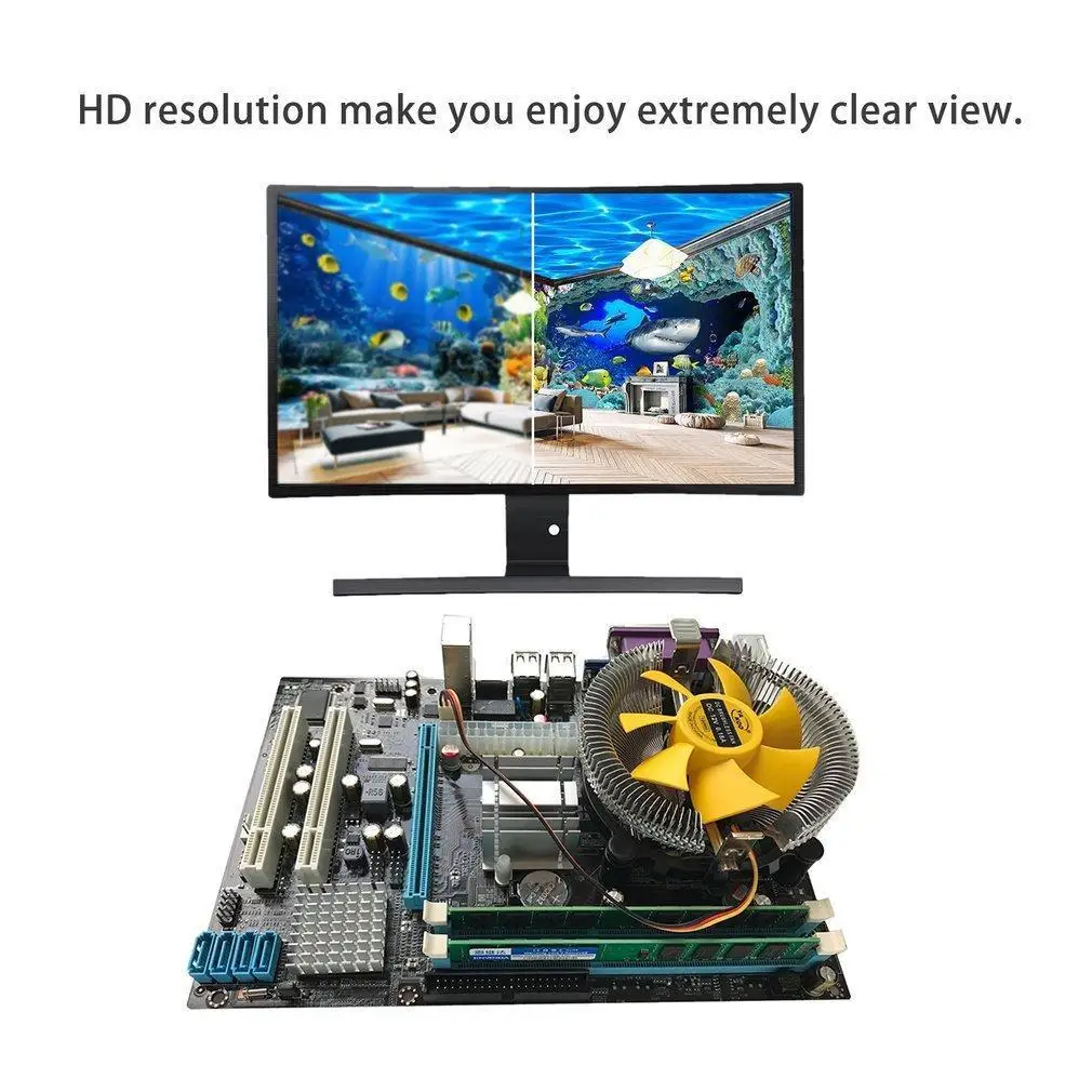 Computer Motherboard With Quad Core 2.66G CPU i5 Core + 4G Memory + Fan Lot HK