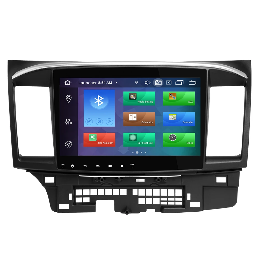 10,1 дюймов 2 DIN Android 9,0 автомобильный DVD для MITSUBISHI LANCER 3g/4G gps Радио Видео player2007- 9 x Mutlimedia StereoIPS DSP 4GB
