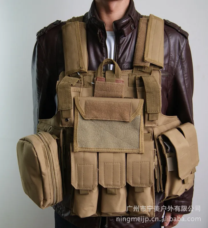 

Steel Wire Ghost Camouflage Tactical Vest CS Field Operations Protection Equipment Amphibious Module Special Forces Combat Confr