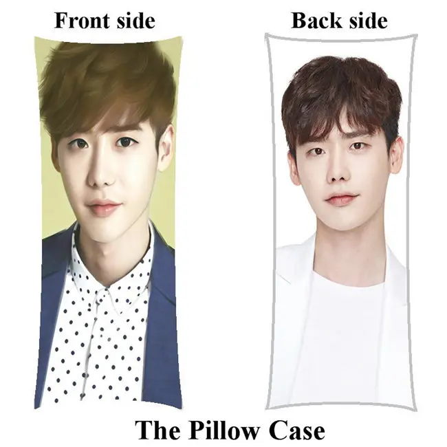 PillowCase Мальчик ли Чон сок длинный Чехол подушки для дома девушка обнимает тела только наволочка - Цвет: PillowCase