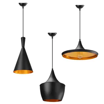 

Vintage Retro Horn Shape E27 Pendant Lights Bar Cafe Restaurant Decor Hanging Lamp Lighting Luminaire