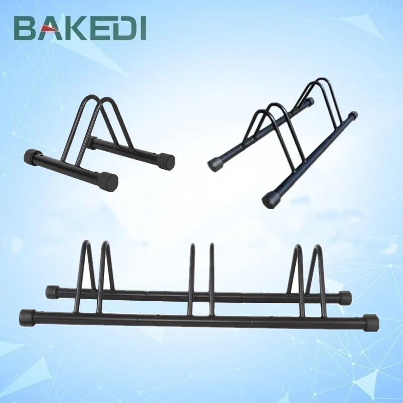 

Bicycle Parking Rack Three-Section Splicing Mountain Bike Ground Tray Parking Rack Bicycle Display Holder