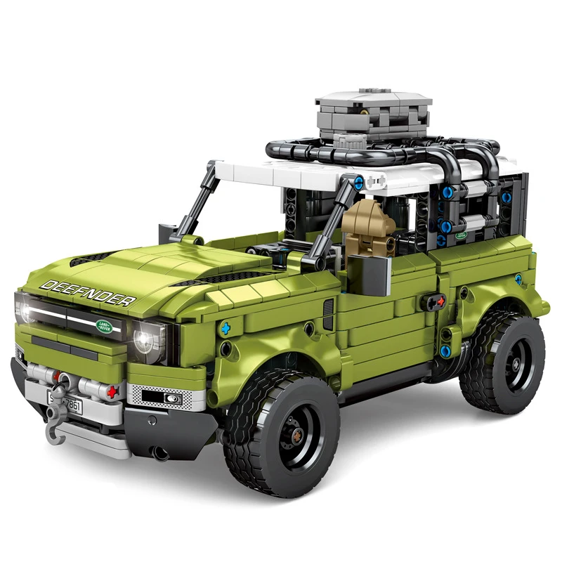 lego technic green car
