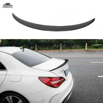 

AMG Style ABS Plastic rear trunk spoiler lip For Benz CLA class CLA180 CLA200 CLA250 W117 2013 - 2018 gloss black back wing