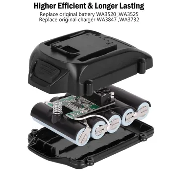 

2500mah 3000m Li-ion Battery for 20V Worx WA3575 WA3525 WA3520 WA3742 WG155 WG160 WG255 WG545 WA3520 WA3525 WA3760 WA3553 L10