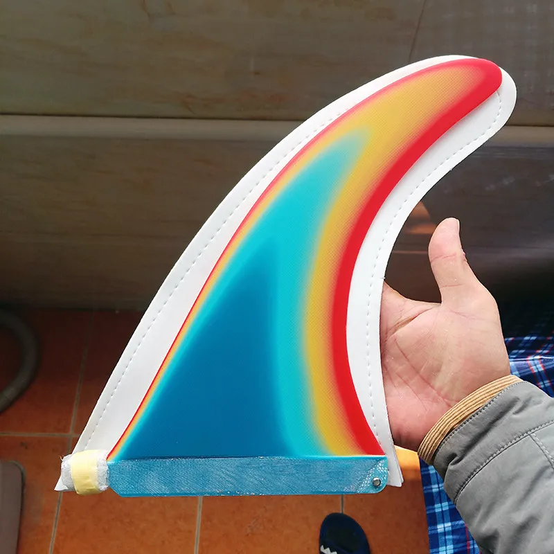 Плавник для серфинга s/9,7 дюймов весло из стекловолокна плавник для серфинга quilhas длинный плавник для серфинга вспомогательная доска Центральный плавник для надутой доски серфинга