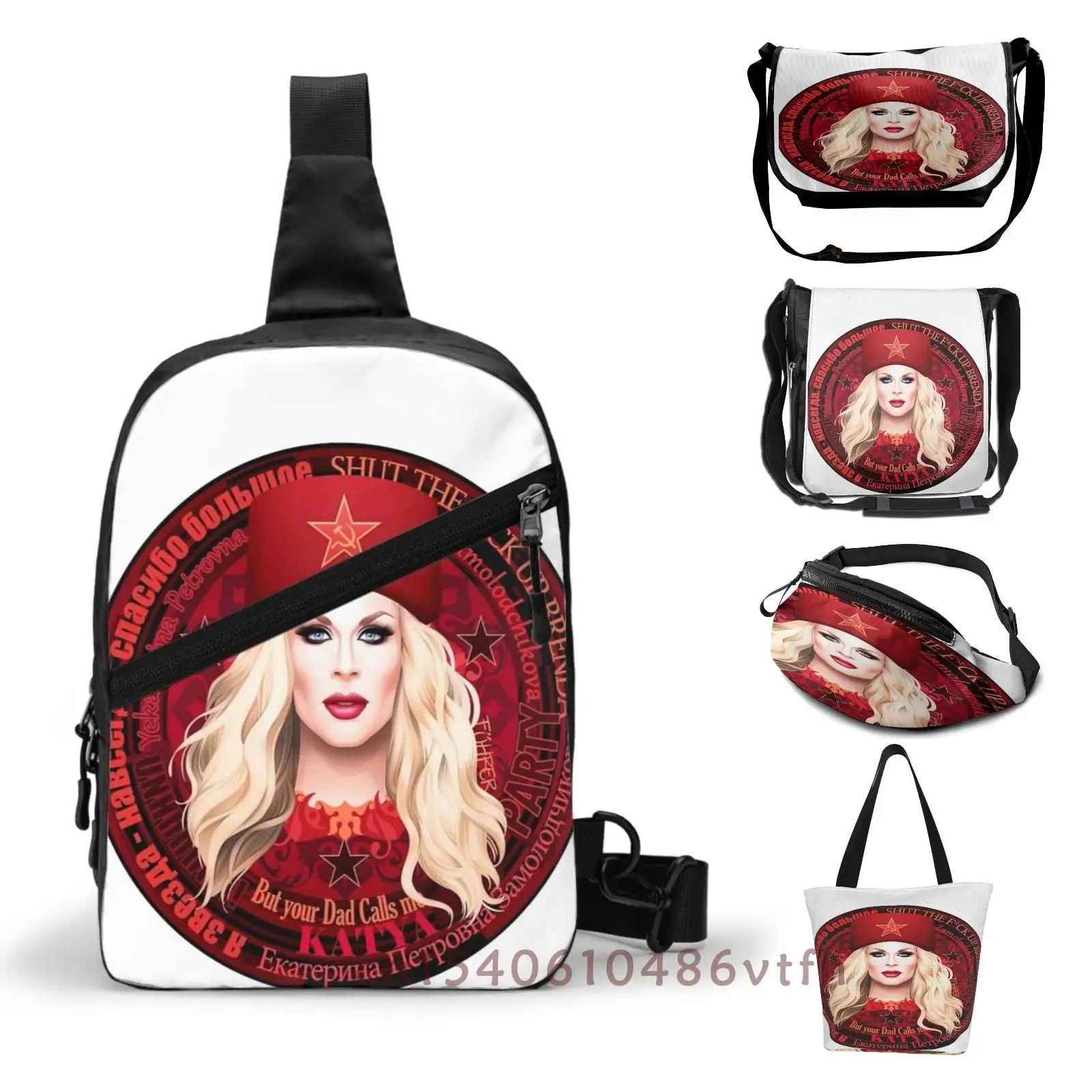 Функциональный Для мужчин нагрудная сумка Кати Zamolodchikova уличная поясная женщин с