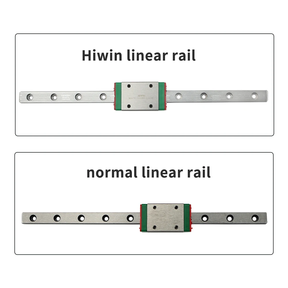 Trilho de Guia Linear Fysetc Hiwin com Deslizante Impressora 3d Voron v0 Mgnh7 150 mm Peças - Imagem 3