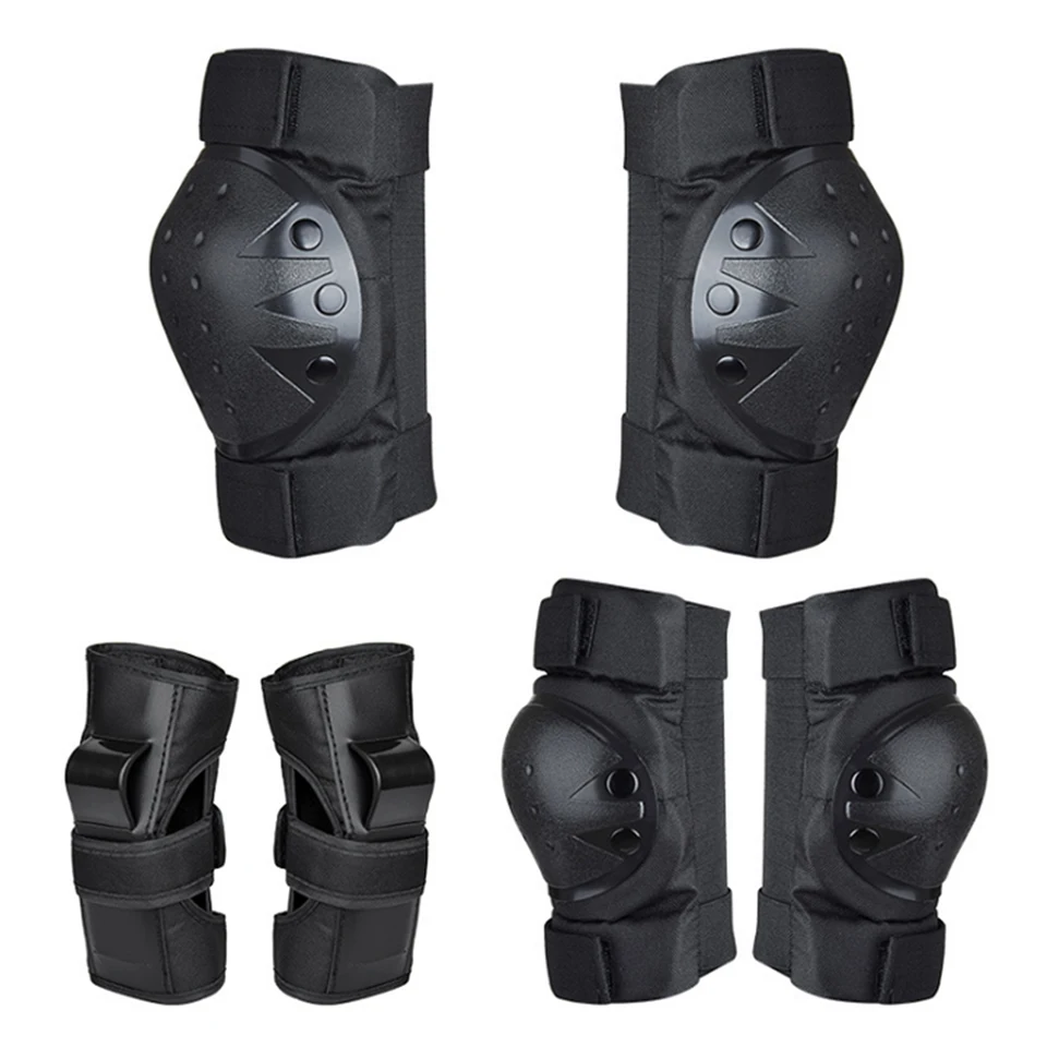 LOCLE 6 pz/set Adulto Bambino Set di Protezione Ginocchiere Gomito Pad Da Polso Protector Protezione per Scooter Ciclismo Pattinaggio A Rotelle|wrist protector|wrist supportsupport wrist - AliExpress