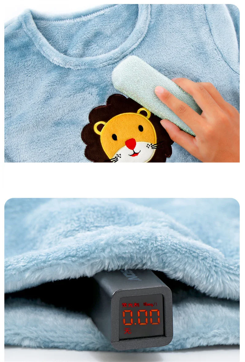 Crianças de Inverno Pijamas Terno Crianças Roupas Novos Desenhos Animados Flanela 4-10y Bebê Meninos Meninas Conjuntos 2022 7 Cheap Conjuntos de pijama
