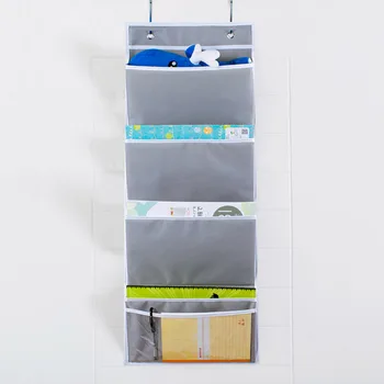 

Household Oxford Cloth File Hanging Bag Wall Door Hanging Storage Bag Washable Daily Sundries Storage Multifunction Hanging Bag