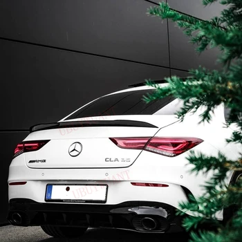 

For Benz CLA 2020 High quality ABS Material Primer Color Car Tail Wing Decoration Rear Trunk Spoiler