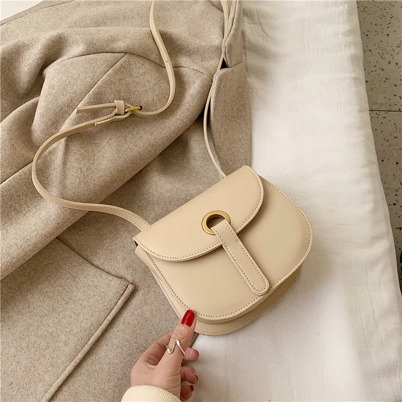 

INS Super Fire Bag Women's 2020 New Style Retro Fashion Saddle Bag Mini Crossbody Bag Bags