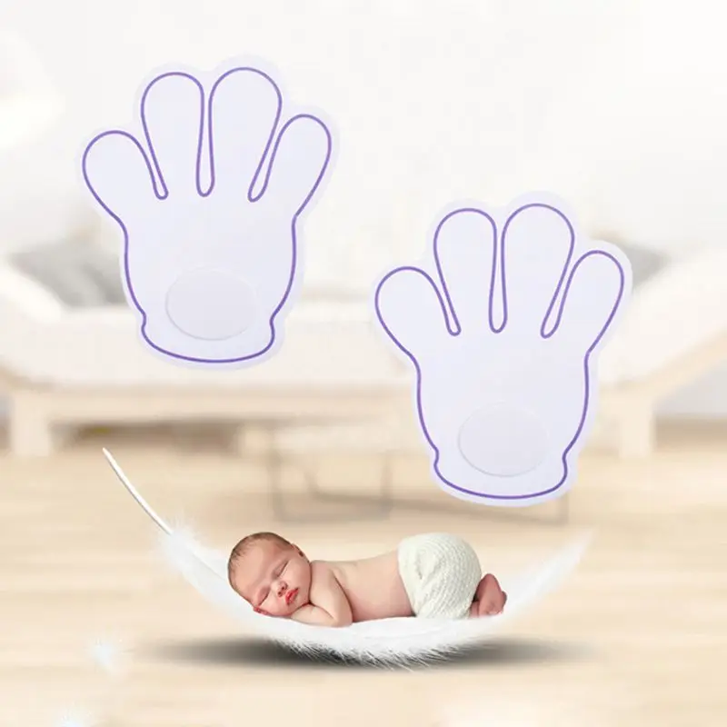 

2019 Child Safety Door Card Baby Anti-pinch Block Small Hand Shape Creative Rotary Clamp Doors Stopper