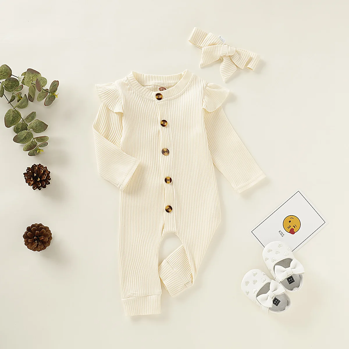 Детский комбинезон; Осень-зима г.; Европейская и американская мода; одежда с длинными рукавами для младенцев