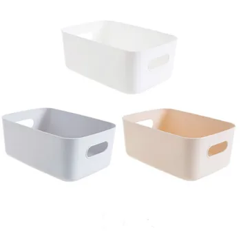 

Home plastic storage basket bathroom bathroom cosmetics storage basket kitchen desktop debris snack storage box LB826101