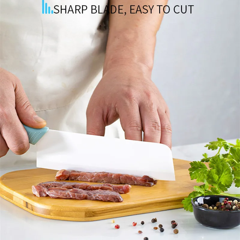 6 inch Ceramic Kitchen Knife Colorful Handle Household Kitchen Knife With Knife Cover Children Complementary Food Knives 2 6 inch Ceramic Kitchen Knife Colorful Handle Household Kitchen Knife With Knife Cover Children Complementary Food Knives 2