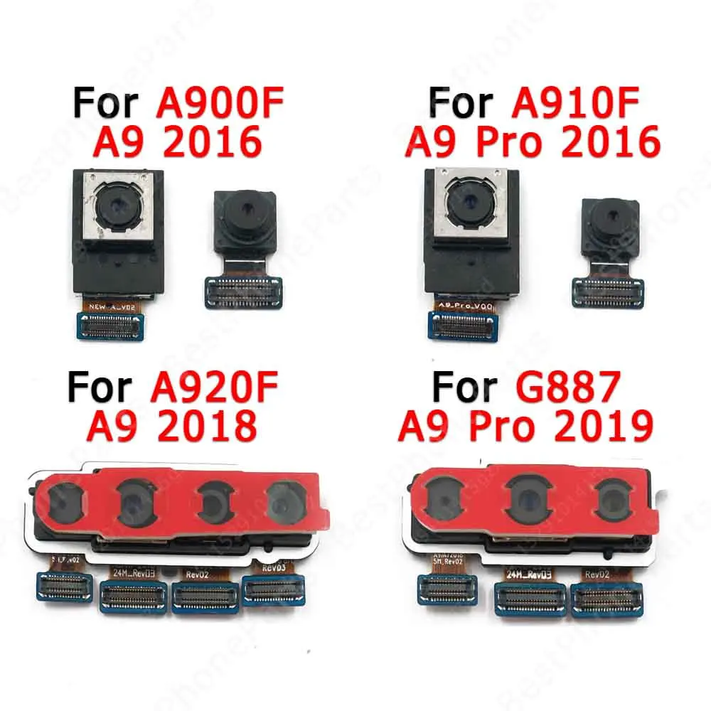 Fotocamera Anteriore Posteriore Per Samsung Galaxy A9 Pro 2016 2018 2019 A900 A910 A920 G887 Parti Del Modulo Fotocamera Frontale Selfie Posteriore