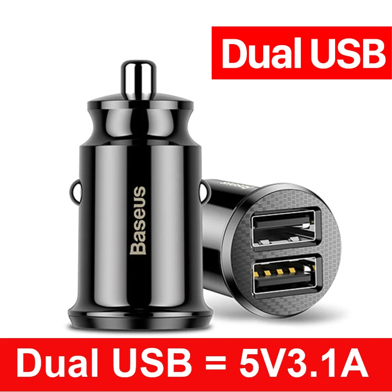 65 watt charger phone Baseus USB Car Charger Quick Charge 4.0 QC4.0 QC3.0 QC SCP 5A PD Type C 30W Fast Car USB Charger For iPhone Xiaomi Mobile Phone quick charge 3.0 Chargers