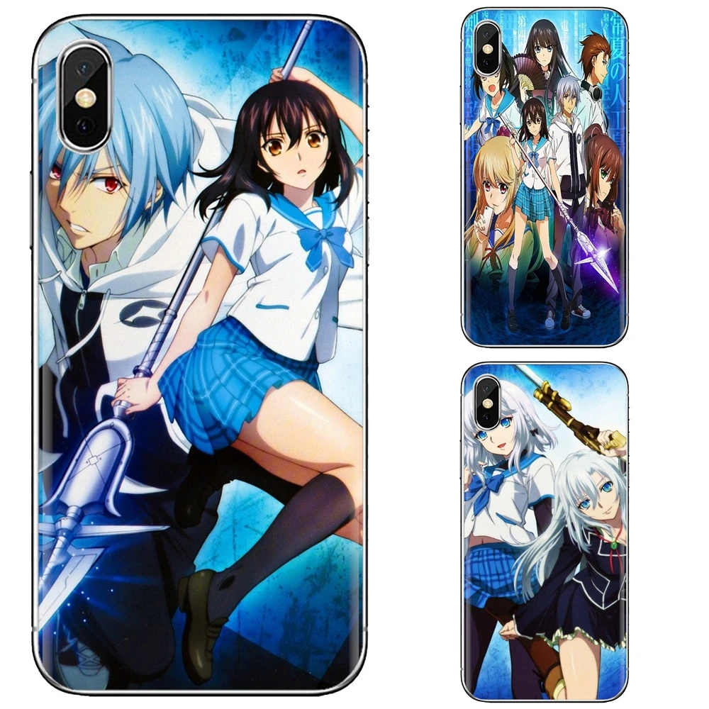 Мягкий ТПУ силиконовый чехол для iPhone 11 Pro 4 4S 5 5S SE 5C 6 6S 7 8X10 XR XS Plus Max iPod Touch STRIKE THE BLOOD STB