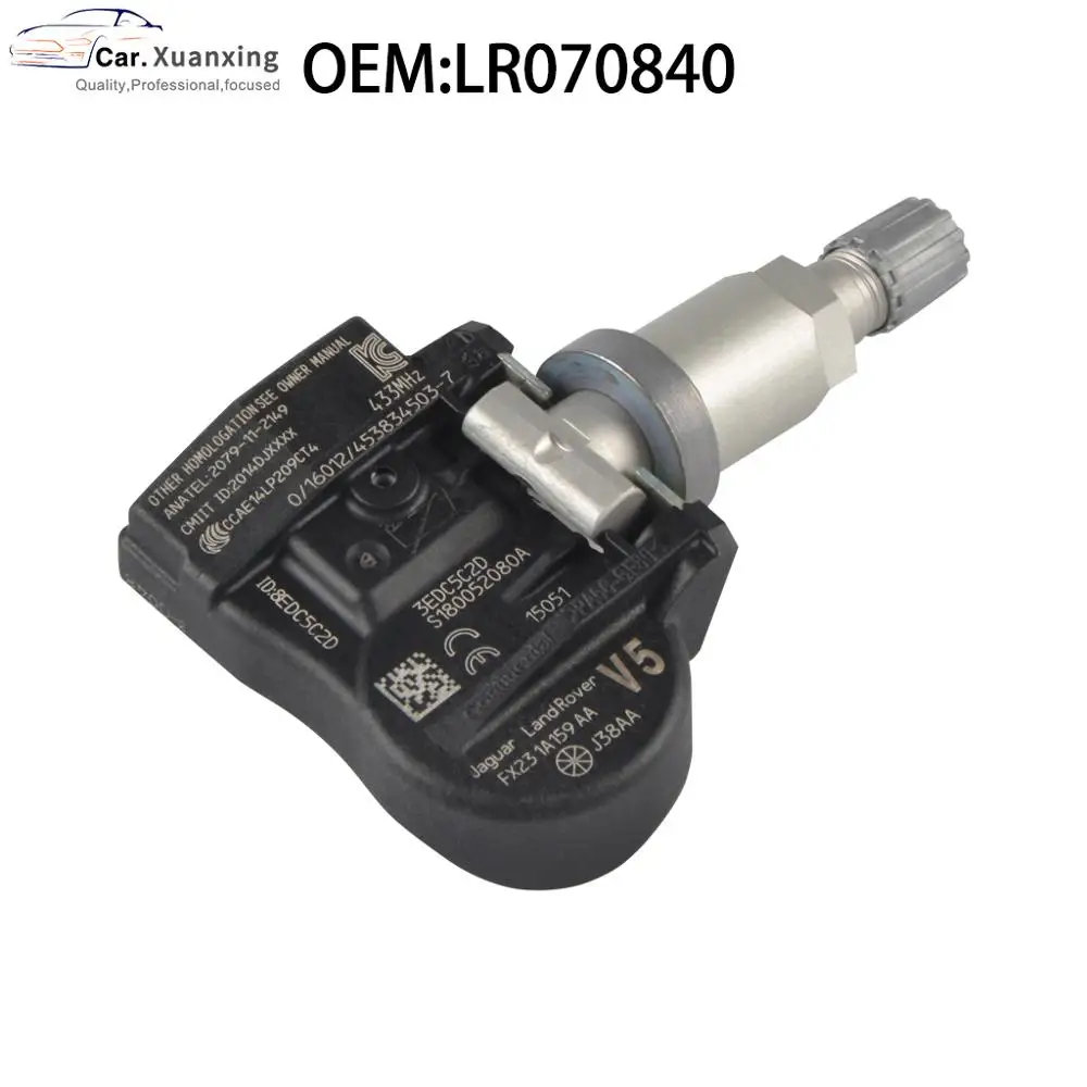 Система контроля давления в шинах LR070840 TPMS 433 МГц для Land Rover Discover Miracle Jaguar F XE XF