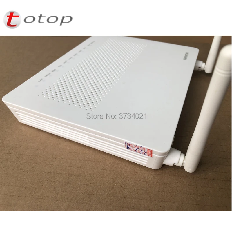 Б/у huawei GPON ONU ONT HG8546M 2POTS+ 4FE+ 1USB+ WiFi модем, 99% Новое huawei Telecom сетевое оборудование с адаптером питания