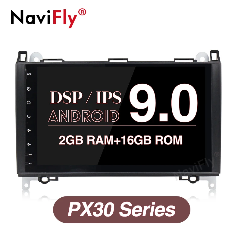 

NaviFly IPS Screen DSP Android 9.0 Car Radio For Mercedes Benz B200 A B Class W169 W245 Viano Vito Sprint Media Player GPS Navi