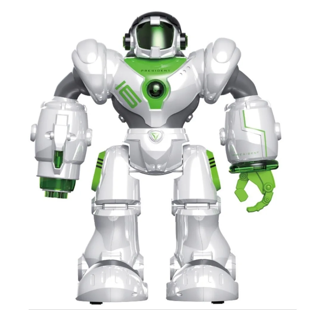 

Children Smart Early Education Robot New Weir Machinery Cops Infrared Remote Control Toy Model Superman