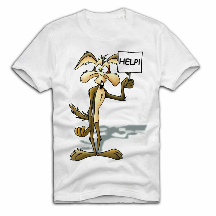 E 1 Syndicate футболка Wile Coyote Looney tumes Bugs Bunny Roadrunner A489 классический индивидуальный дизайн