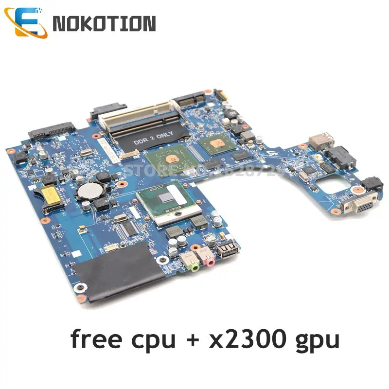 NOKOTION BA92-04702A BA92-04823A BA92-04850A для samsung R60 NP-R60 Материнская плата ноутбука PRAHA_SRE_R X2300 Графика DDR2 процессор