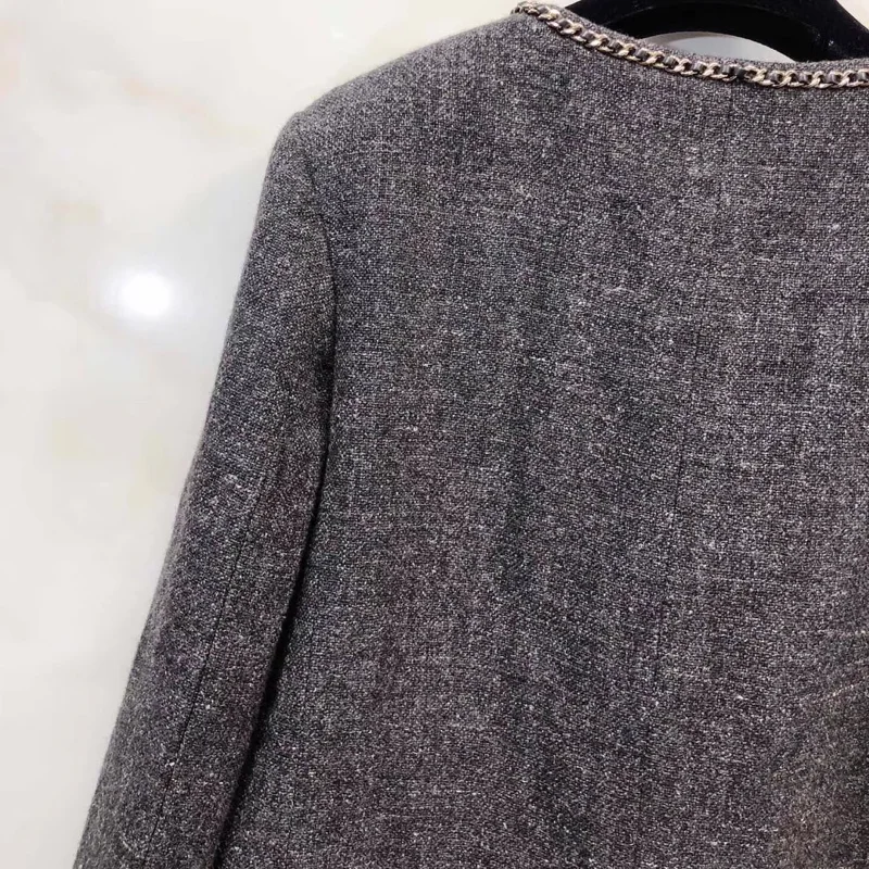 remarkable  Fashion Coat Winter/Autumn Clothes Women's Wool True hempBlazer/Suit /Jackets Short Women Ladies Va