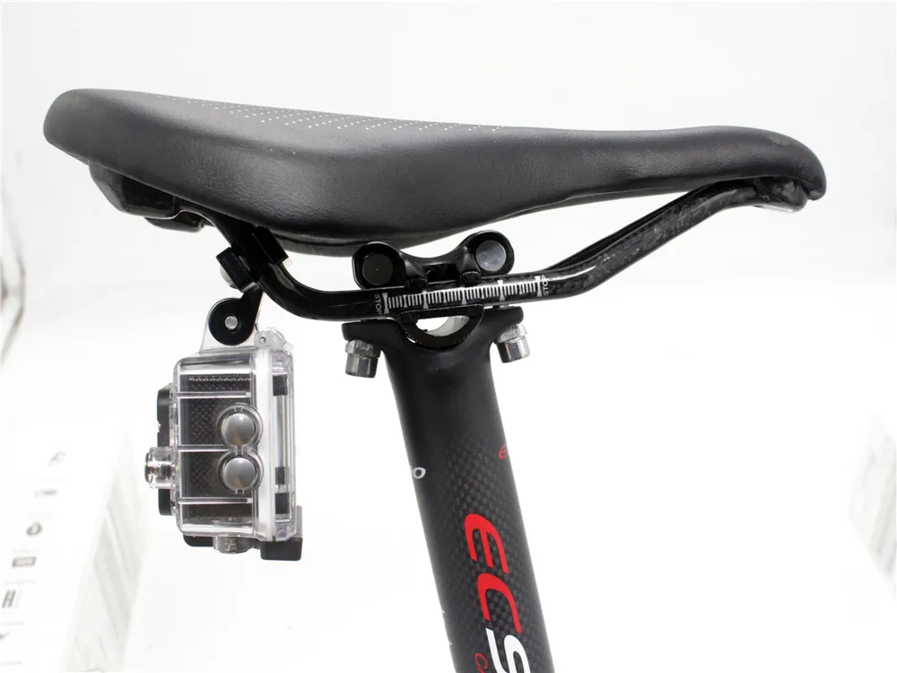 Велосипедное Сиденье Блокировка сиденья Крепление-Стабилизатор Алюминиевый велосипед гоночное седло крепление рельса сиденье Зажим для Gopro Hero 5 Hero4/3+/3