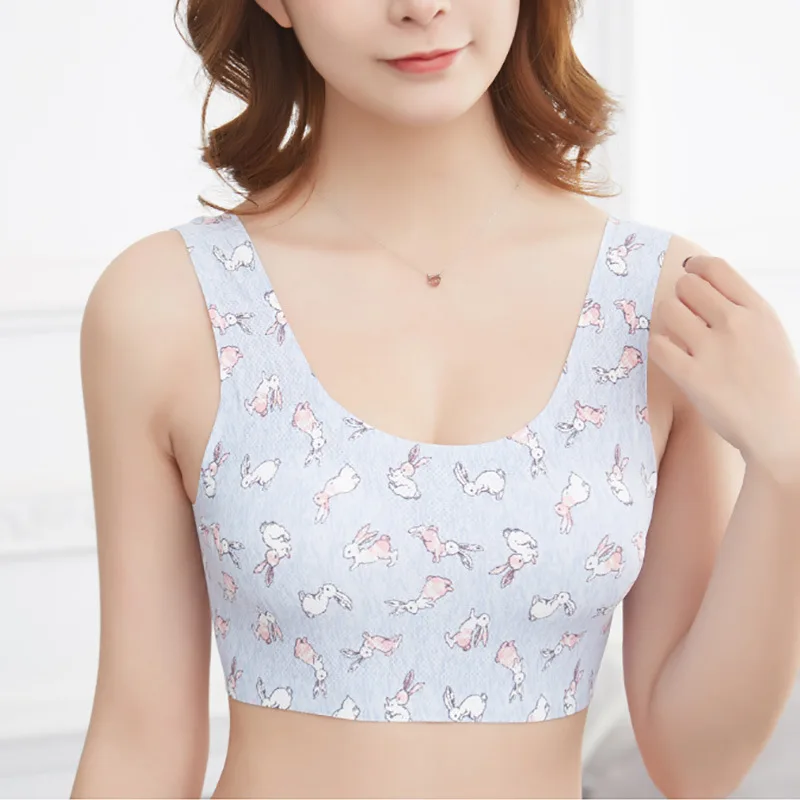 Women Bandeau Bra Tube Top Seamless Crop Push Up Bra Female Crop Top Sexy Lingerie Sport Thin Underwear Padded Cropped Cami