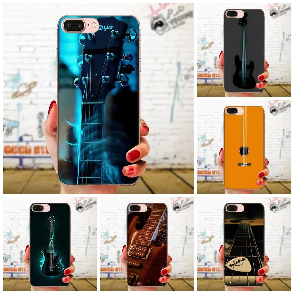 Бас гитарные струны музыкальные гитары мягкие чехлы для LG G3 G4 G5 G6 G7 K4 K7 K8 K10 K40 K50 Q6 Q60