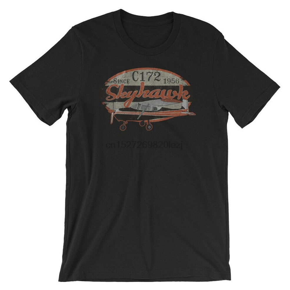 Винтажная Футболка-Авиатор Cessna 172 Skyhawk с 1956 года новая модная футболка |