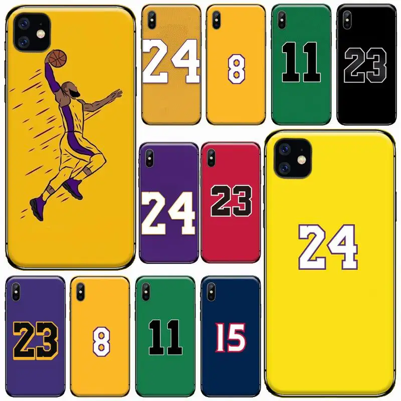 

basketball Phone Case for iPhone 11 12 pro XS MAX 8 7 6 6S Plus X 5S SE 2020 XR