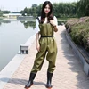 Waterproof Fishing Thickening Half-body PVC Waders Pants Non-slip Boots Women Beach Camping Hunting Wading Jumpsuit A9251 ► Photo 2/6